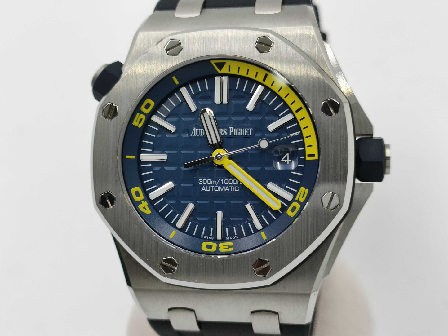 AUDEMARS PIGUET 15710ST.OO.A027CA.01 CT0537R Automatic Navy Dial Men's Watch