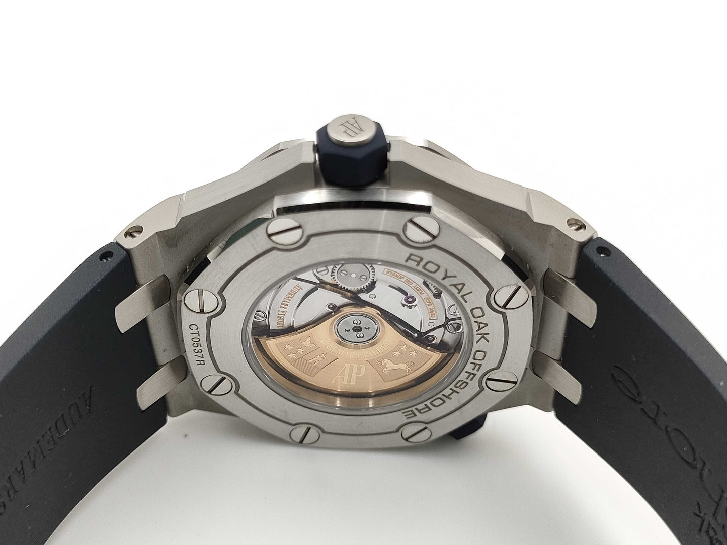 AUDEMARS PIGUET 15710ST.OO.A027CA.01 CT0537R Automatic Navy Dial Men's Watch
