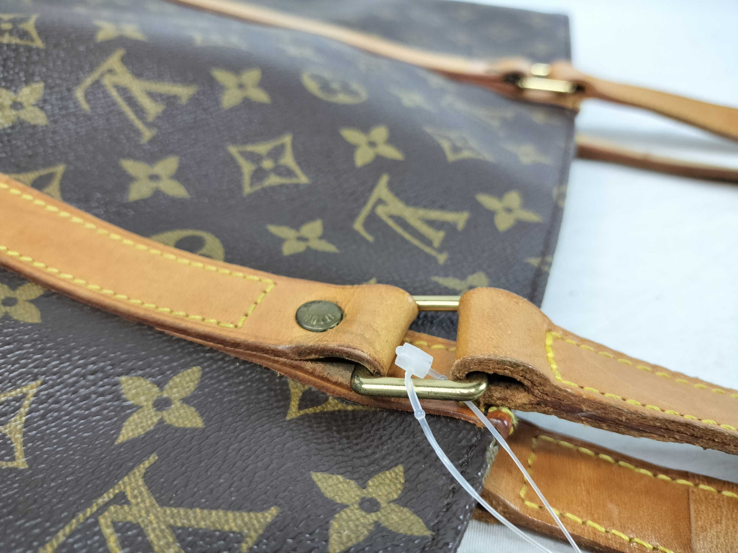 LOUIS VUITTON Monogram Sac Shopping M51108 Brown Shoulder Bag