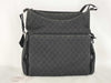 GUCCI GG Nylon Shoulder Bag, Black, 112249