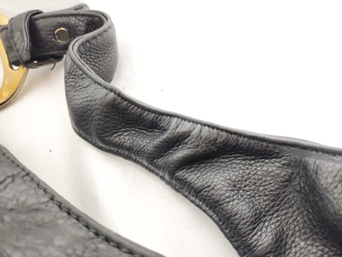 GUCCI ID - Gucci Leather Hobo Bag 257050 204991 35 cm Shoulder Bag