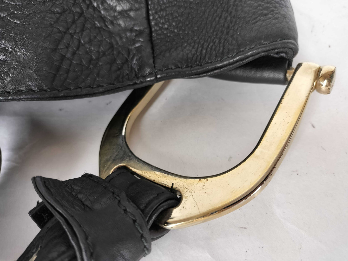 GUCCI ID - Gucci Leather Hobo Bag 257050 204991 35 cm Shoulder Bag