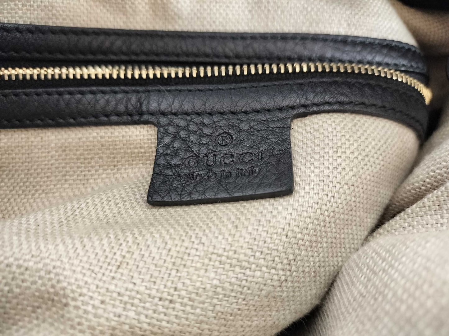 GUCCI ID - Gucci Leather Hobo Bag 257050 204991 35 cm Shoulder Bag