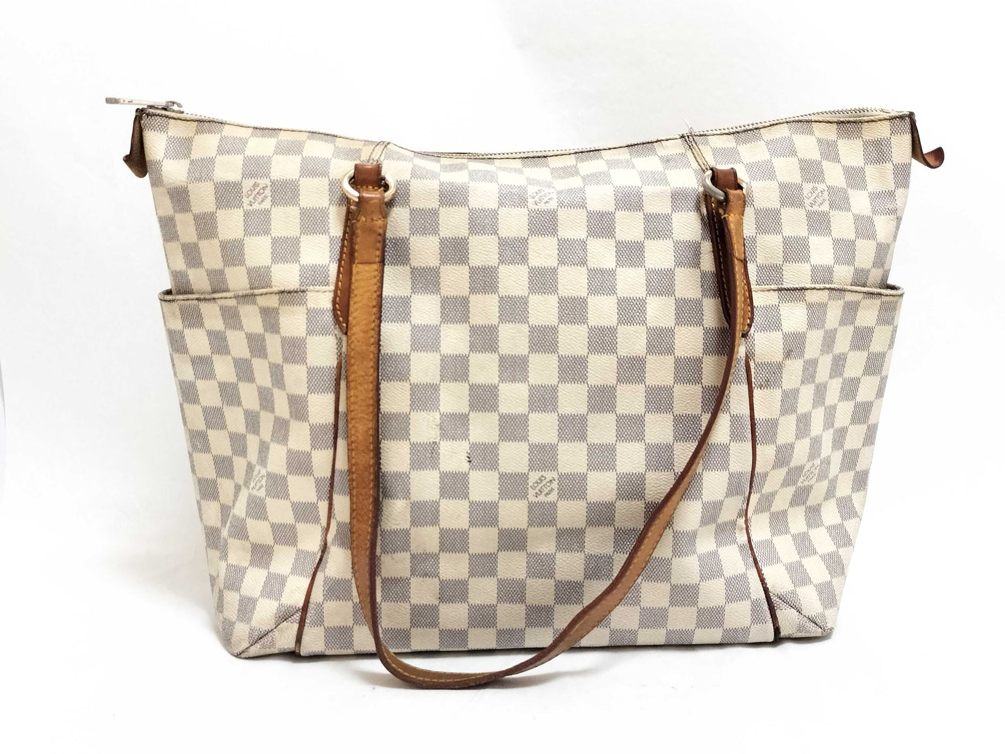 LOUIS VUITTON Damier Azur Totally Shoulder Bag