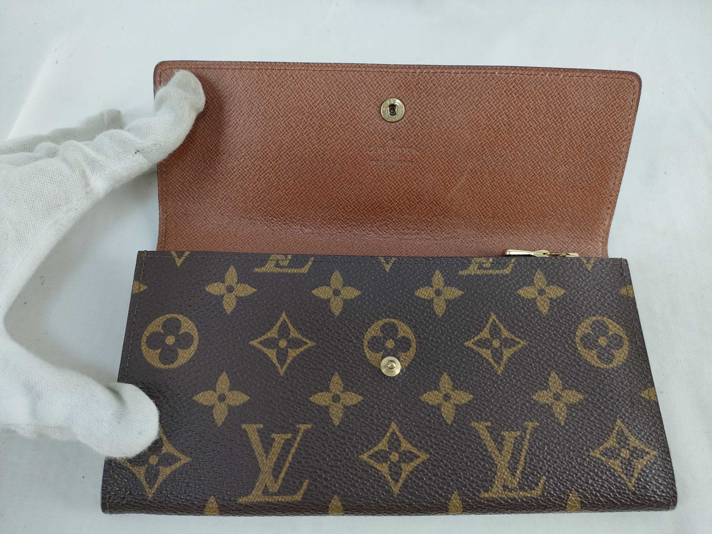 LOUIS VUITTON Monogram M61725 9001AN Long Wallet Monogram Pattern Wallet