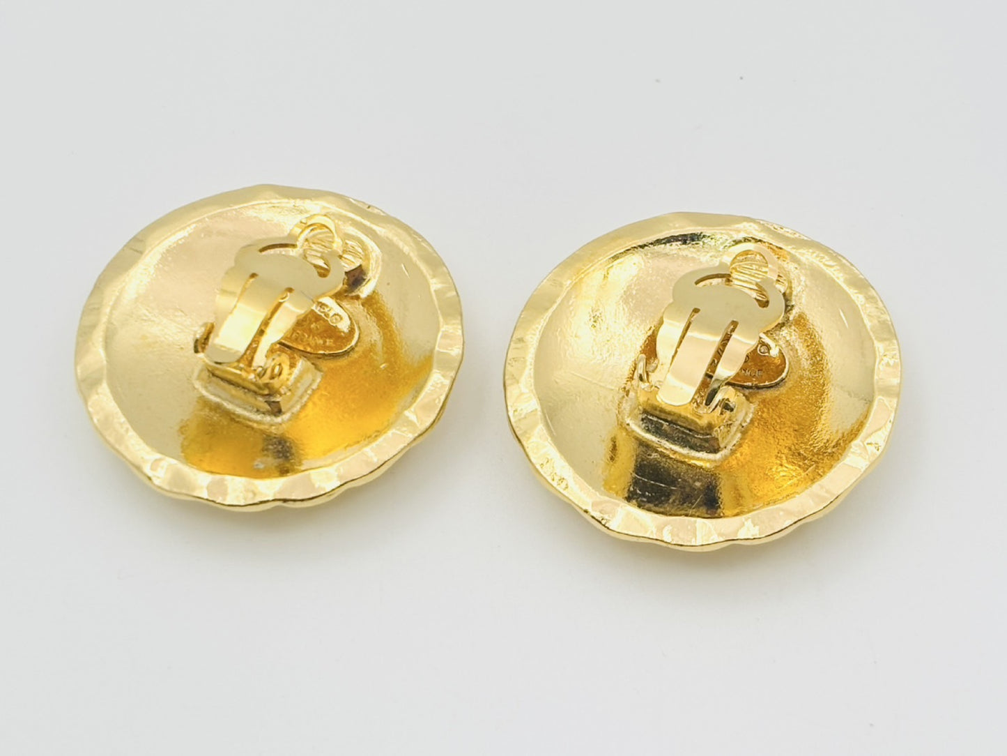 CHANEL Matelasse Earrings, 26 Stamped