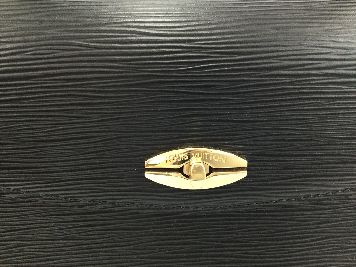 LOUIS VUITTON Malesherbes Noir Handbag