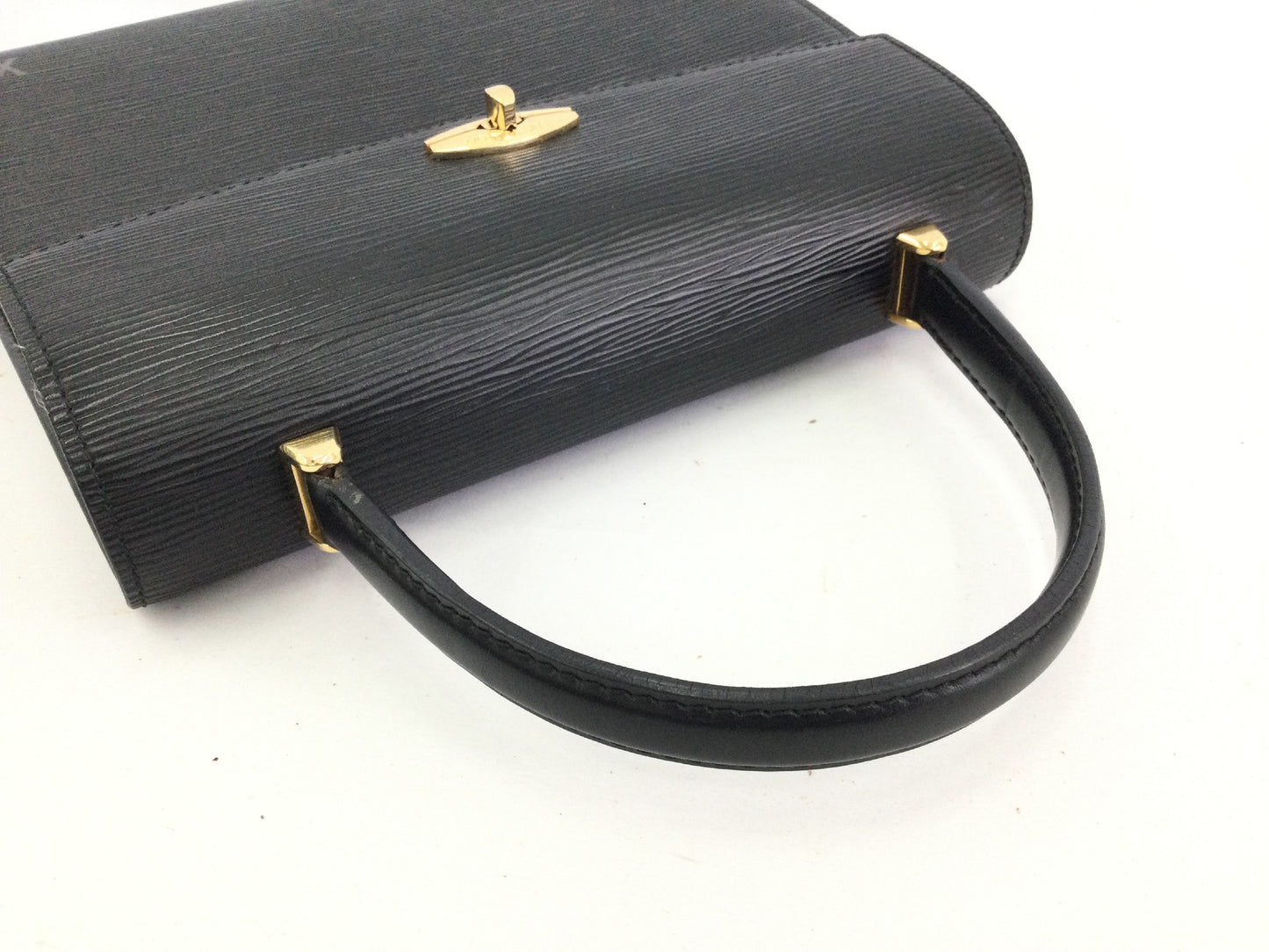 LOUIS VUITTON Malesherbes Noir Handbag
