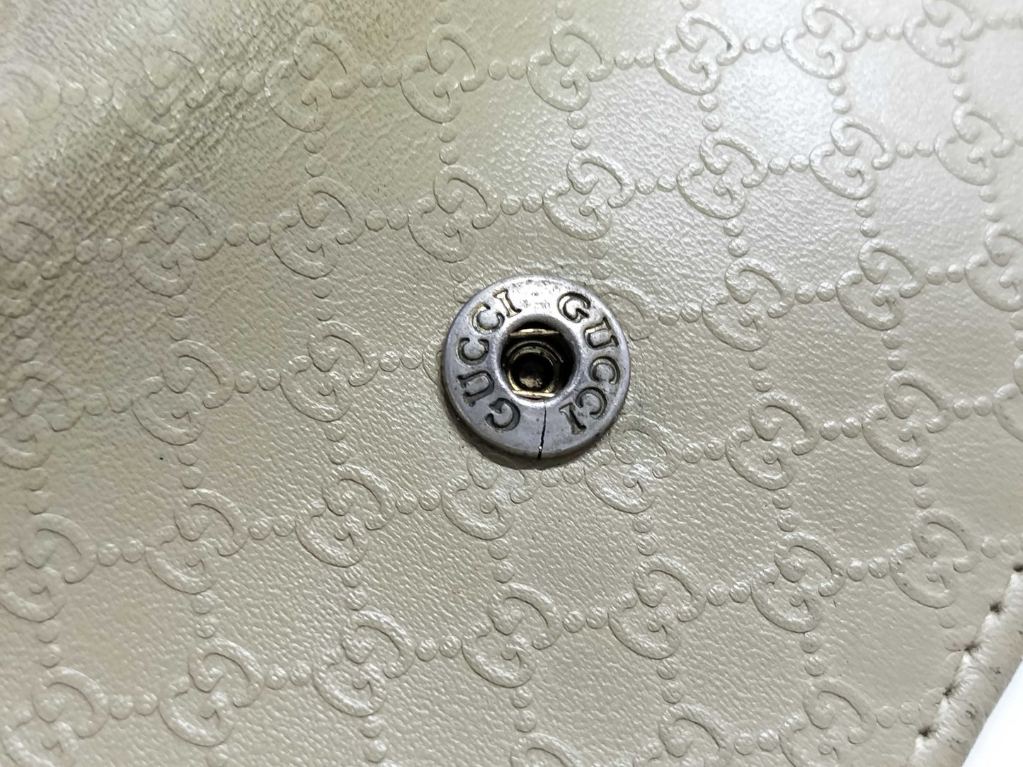 GUCCI GG Micro GG Leather 5-Key Case 033, 0416, 0888 Beige Key Case/Key Holder