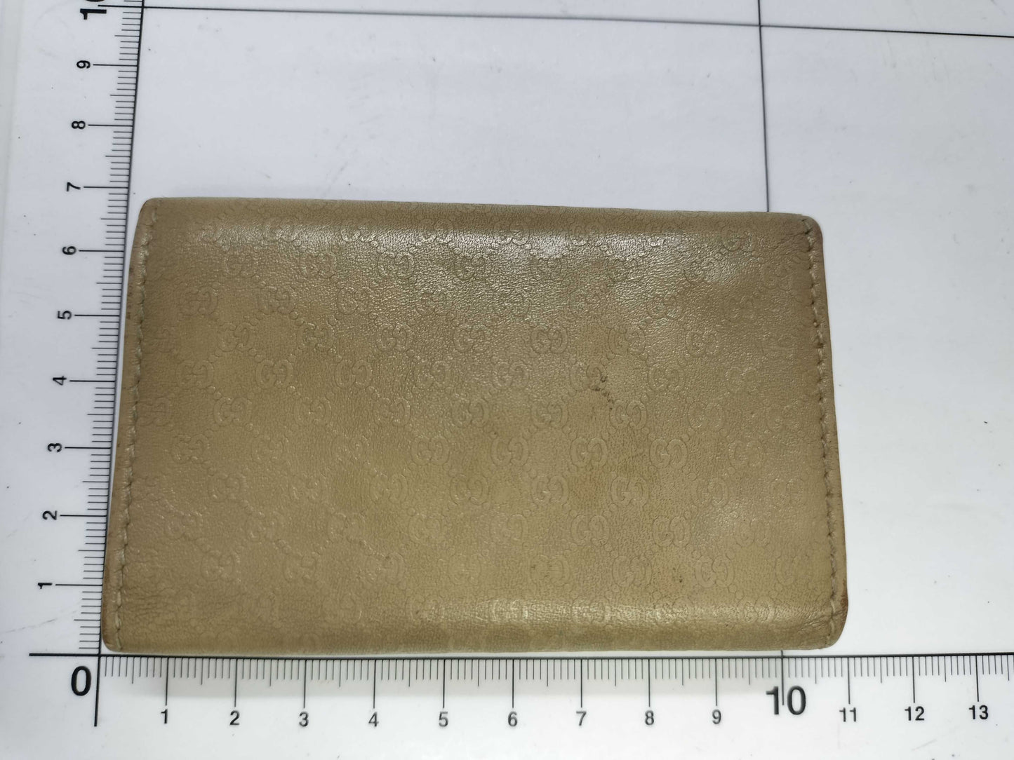 GUCCI GG Micro GG Leather 5-Key Case 033, 0416, 0888 Beige Key Case/Key Holder
