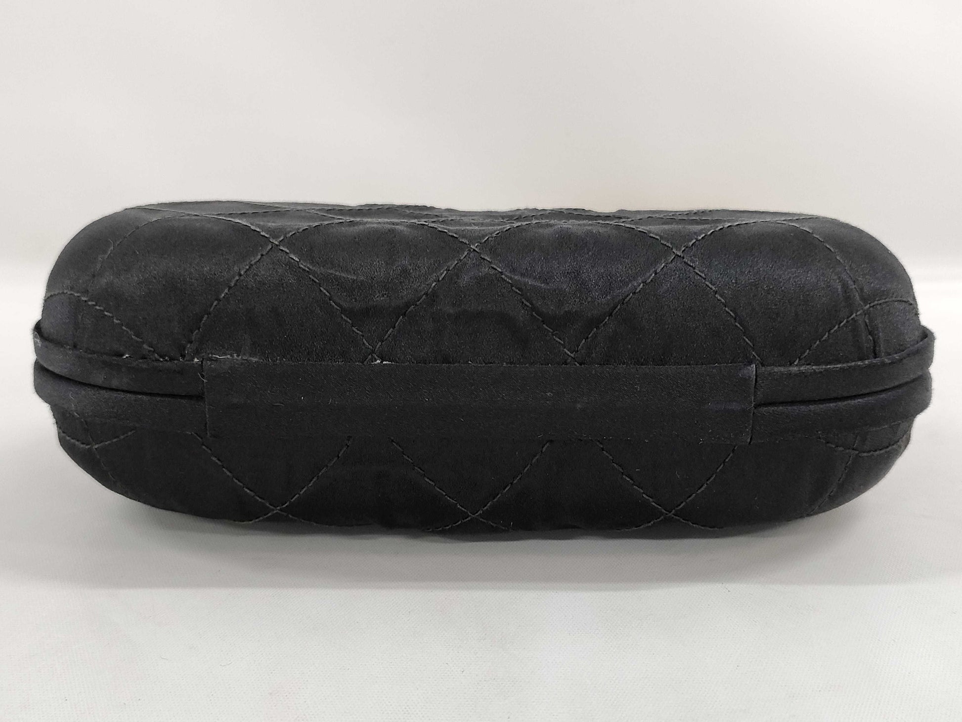 CHANEL CHANEL Clasp Satin Matelasse Chain Shoulder Bag