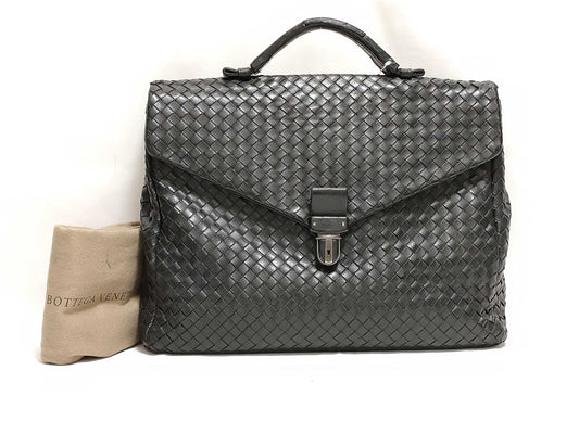 BOTTEGA VENETA Intrecciato Business Bag