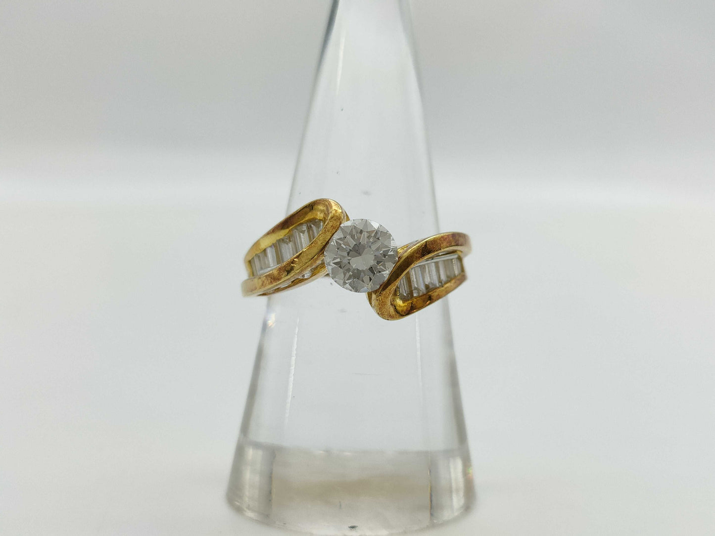 D0.881/1.45ct K18 7.5g Ring