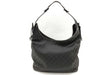 GUCCI GG Canvas Handbag with GG Pattern, Black, 106242