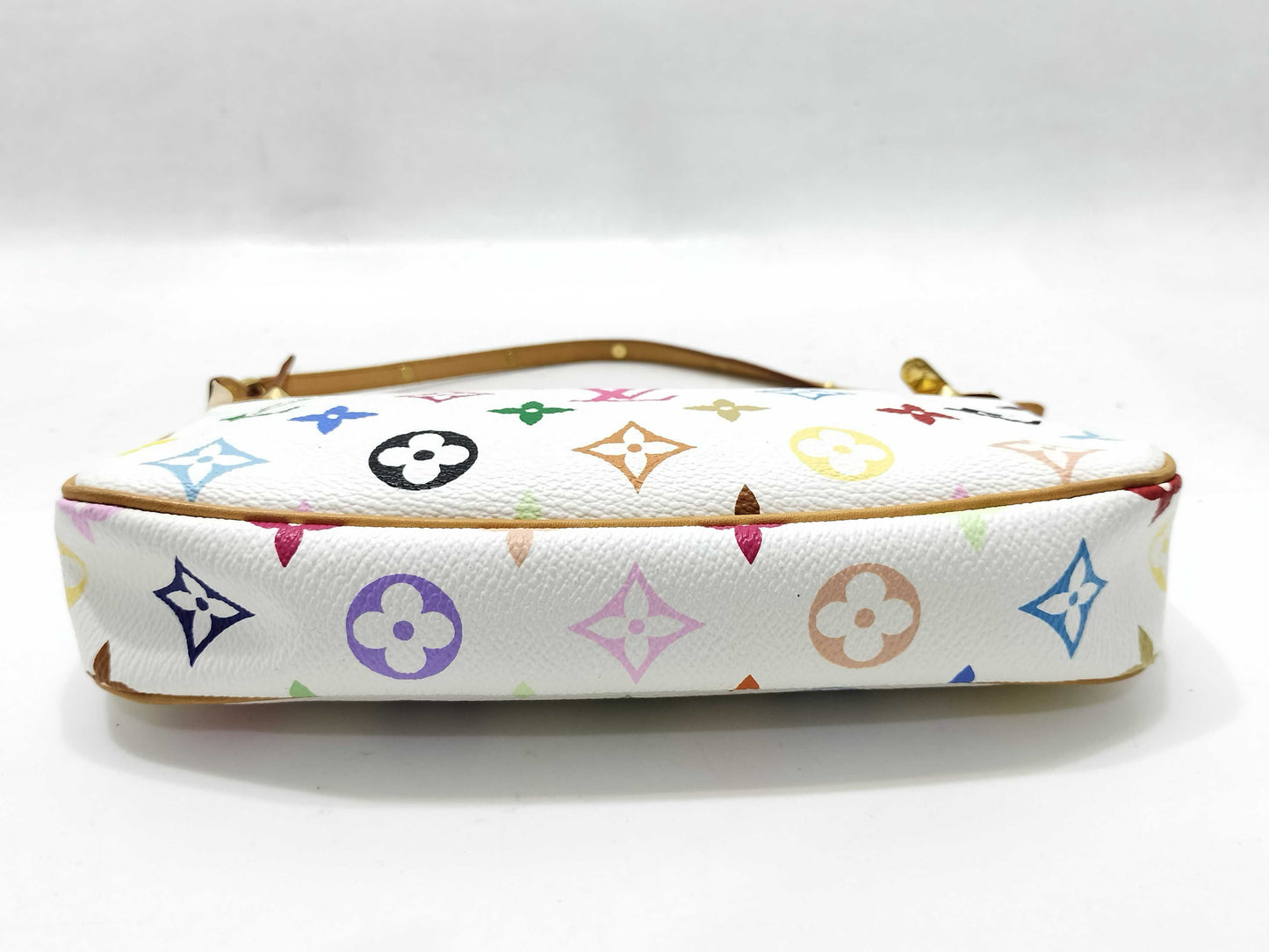 LOUIS VUITTON Multicolore Pochette Accessoires M92649 SL0043 White Pouch