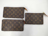 LOUIS VUITTON LV Monogram Pouch 3-Piece Set Pouch