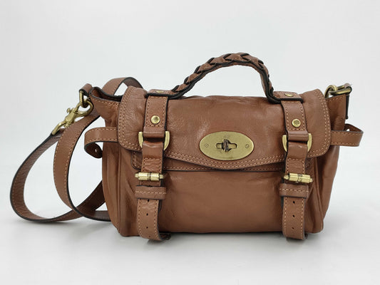 Mulberry Leather 2-Way Shoulder Bag/Handbag