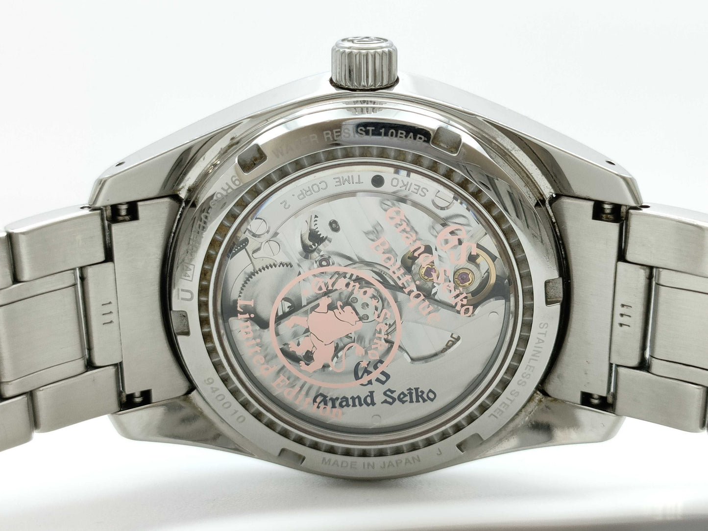 SEIKO SBGA401 9R65-0DH0 940010 Automatic Black Dial Men's Watch