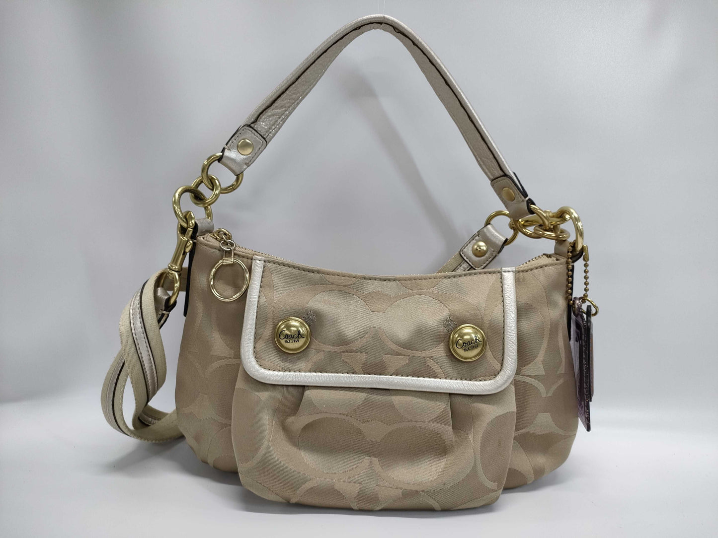 COACH Signature Shoulder Bag Shoulder Bag