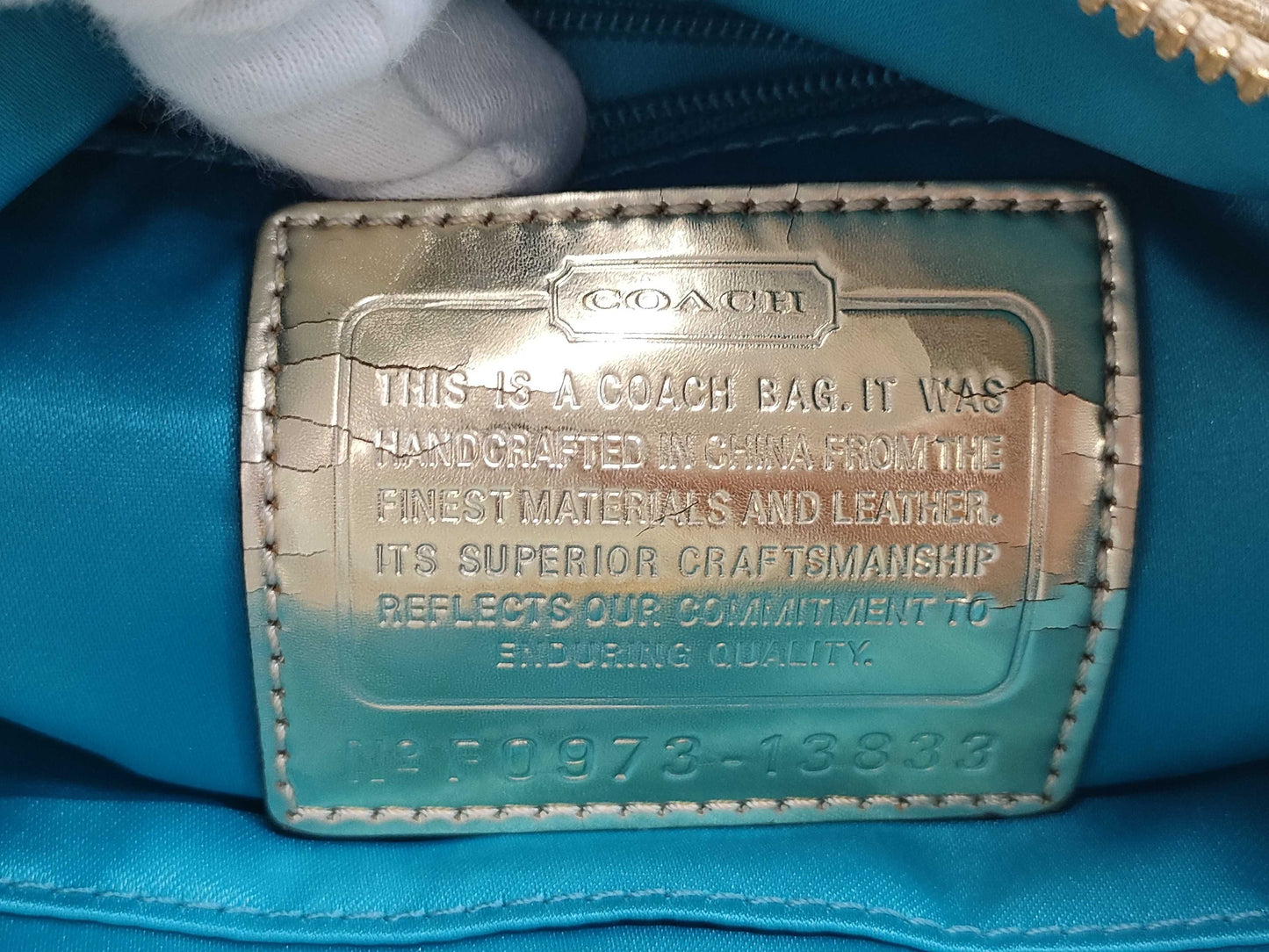 COACH Signature Shoulder Bag Shoulder Bag