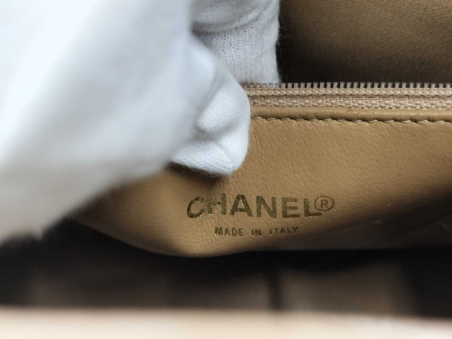 CHANEL Coco Mark Deka Coco Reissue Tote Bag in Caviar Skin