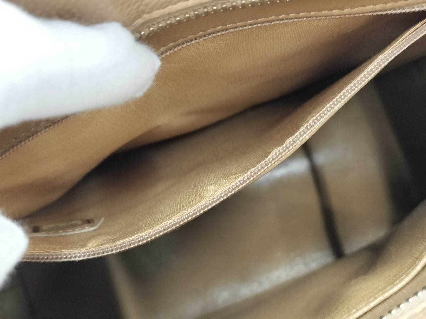 CHANEL Coco Mark Deka Coco Reissue Tote Bag in Caviar Skin