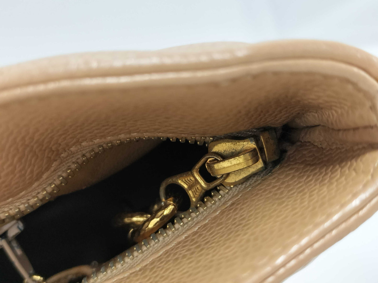 CHANEL Coco Mark Deka Coco Reissue Tote Bag in Caviar Skin