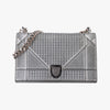 Dior Diorama Silver Leather 09-BO-1116 Shoulder Bag