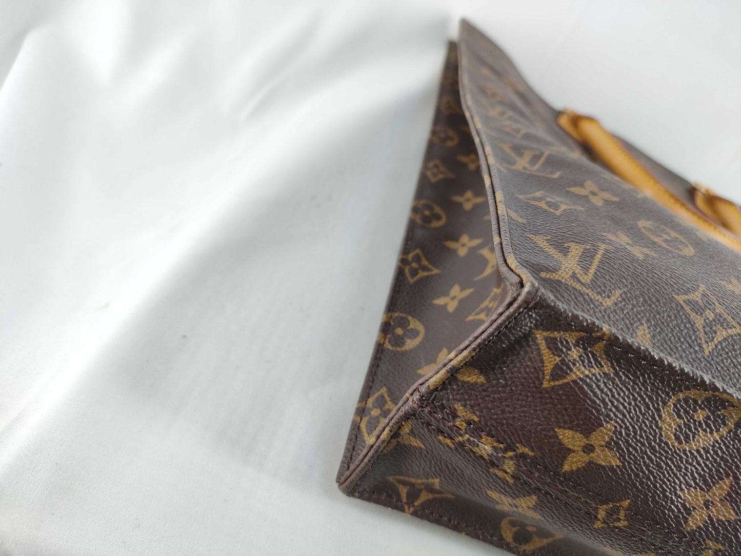 LOUIS VUITTON M51140 Monogram Sack Plastic Tote Bag