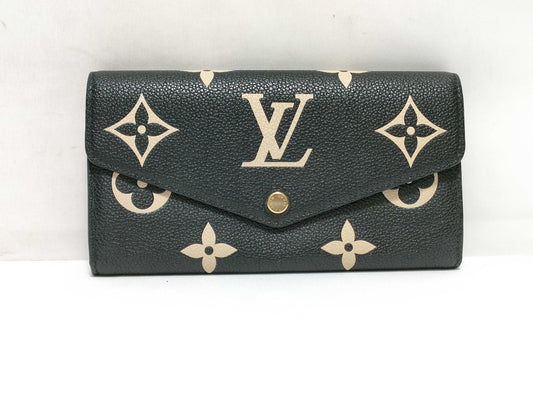 LOUIS VUITTON LVLouis Vuitton Portefeuille Sarah Bicolor M80496 RFID Wallet