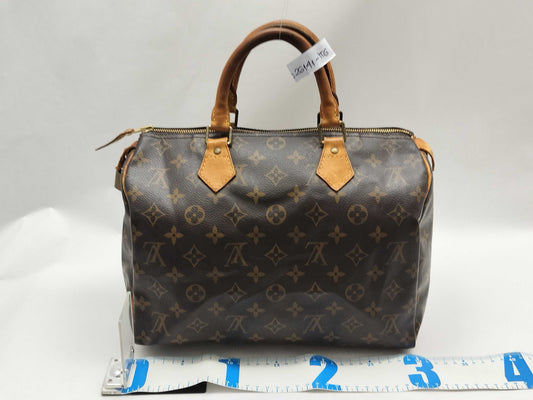 LOUIS VUITTON ID-Louis Vuitton Monogram Speedy TH3009 30 cm Boston Bag