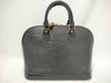 LOUIS VUITTON Vuitton Epi Alma M40302 AR0996 Black Handbag