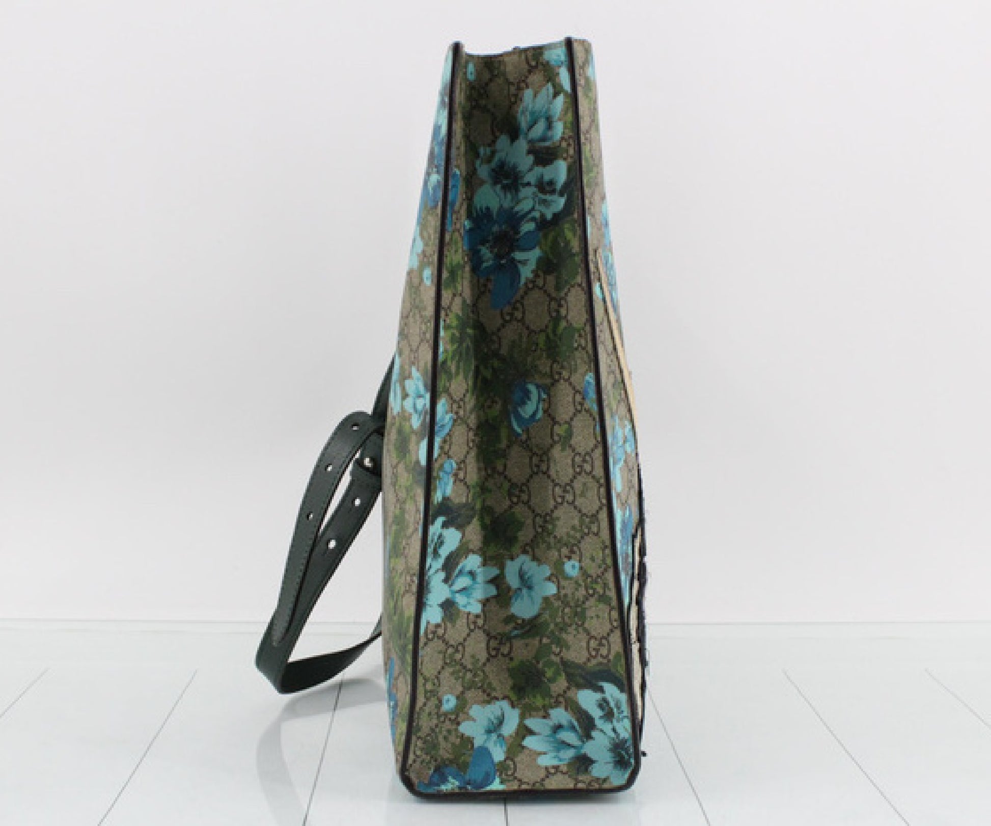 GUCCI GG Blooms Bee 2WAY Tote Bag with Strap and Bag