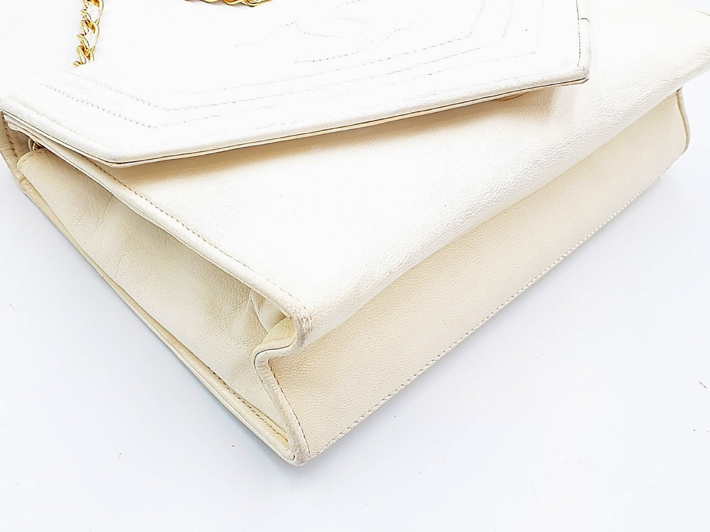 CHANEL Lambskin CC Coco Mark Chain Shoulder Bag, 0 Series