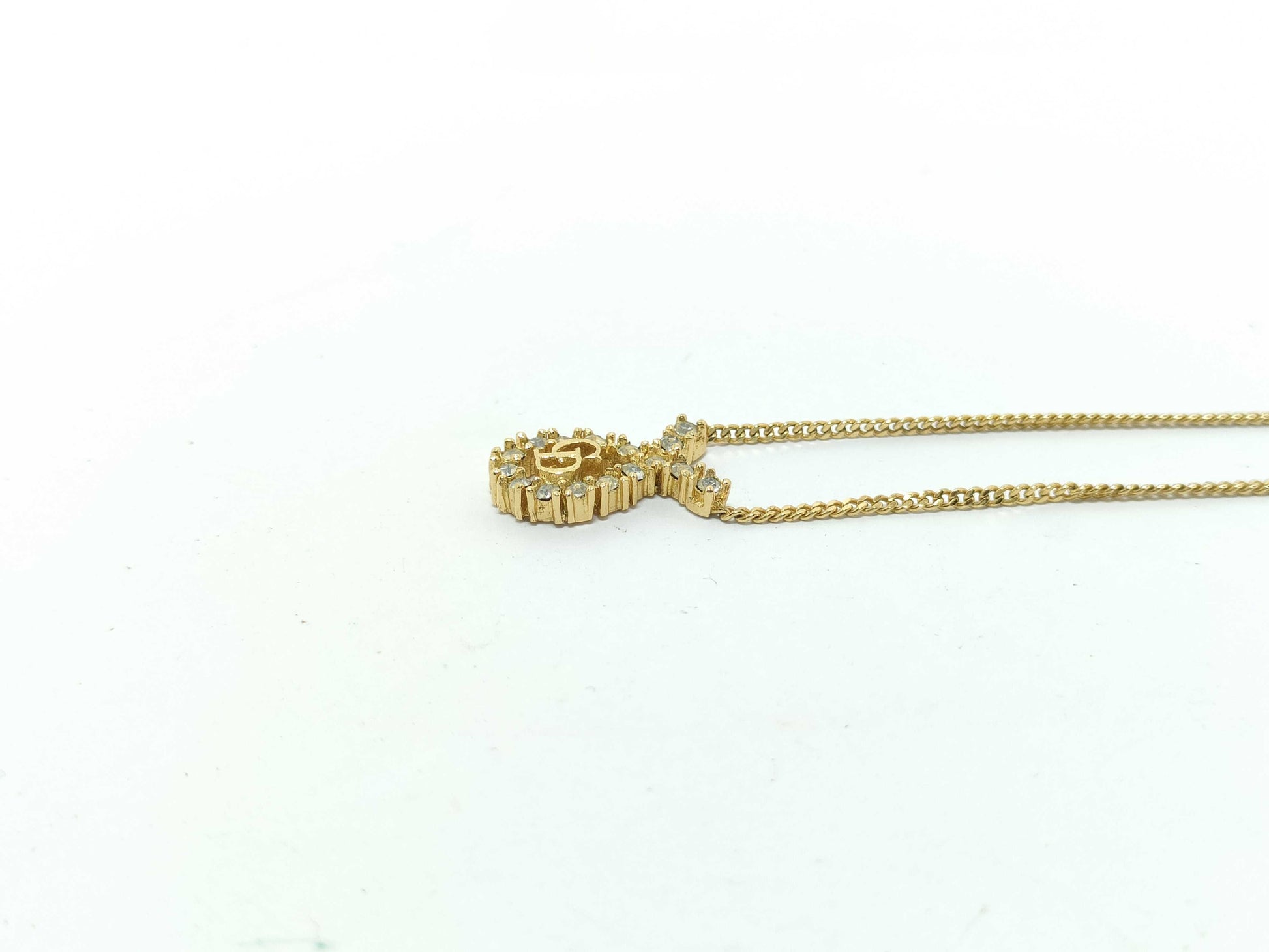 Dior Christian Dior Rhinestone Necklace
