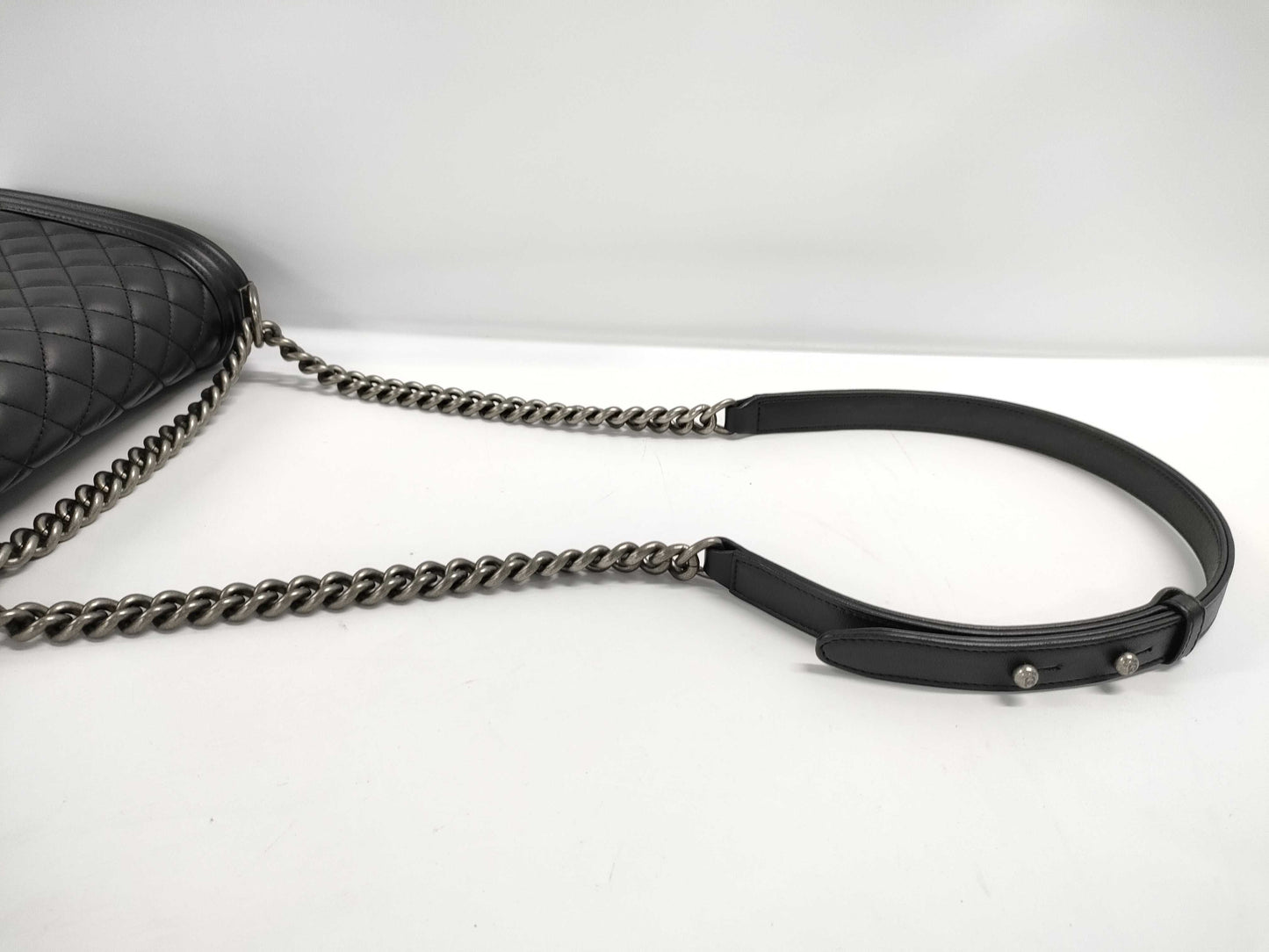 CHANEL Lambskin Boy Shoulder Bag, 2-way, Crossbody/Shoulder Bag