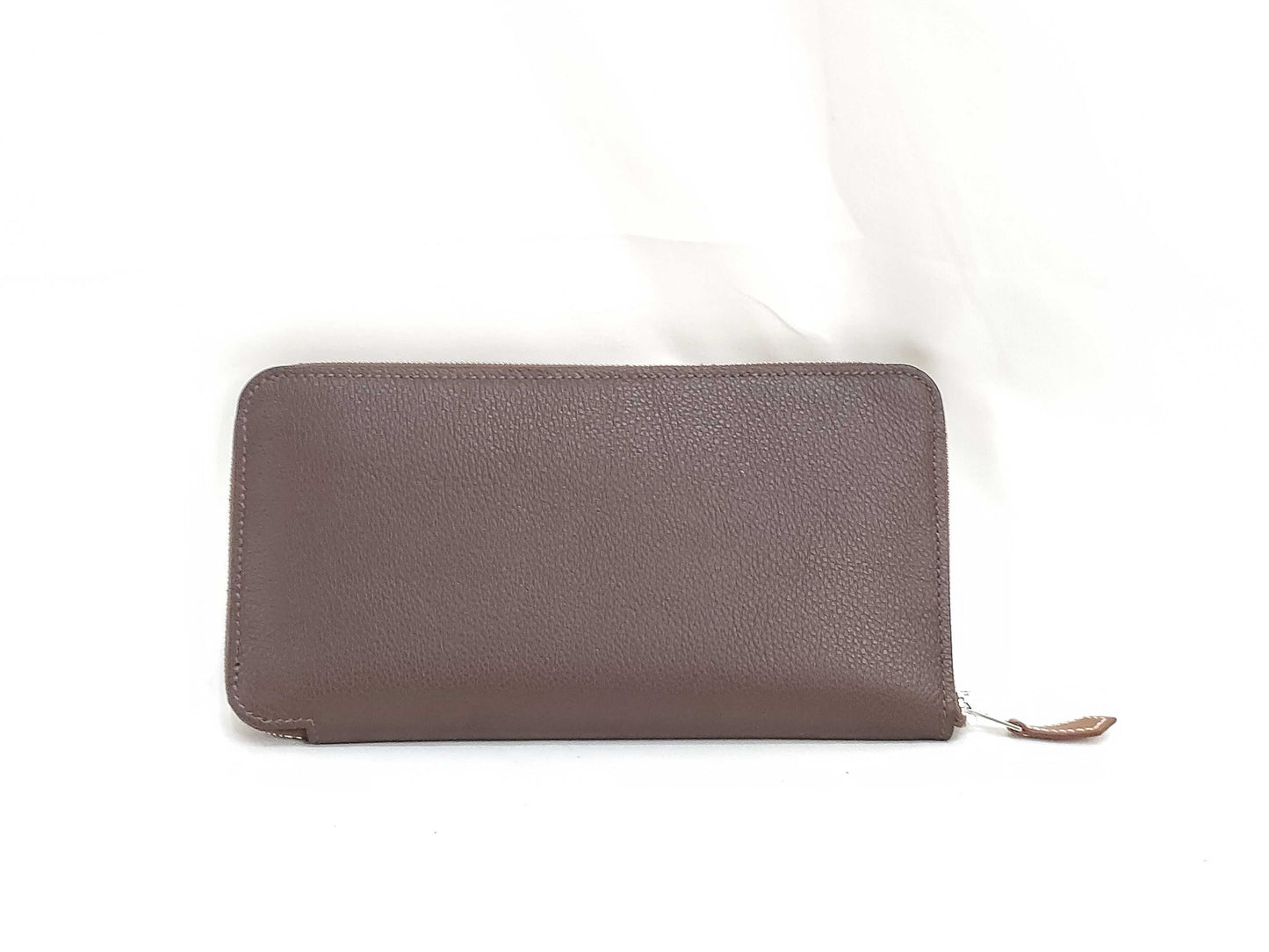 HERMES SLG AZAP SILK-IN LONG WALLET B STAMP EVERCOLOR Wallet