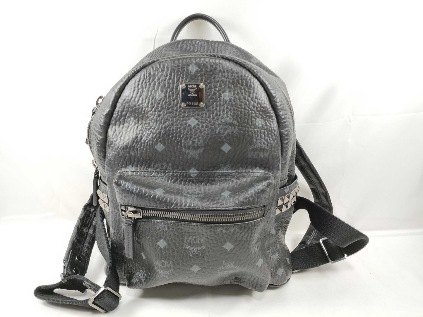MCM Studded Backpack Rucksack