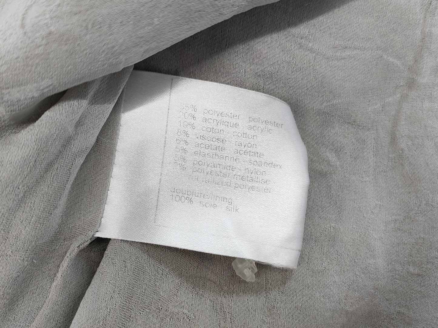 CHANEL Dress P32821V23008 08P #36 Tweed Multicolor Sleeveless