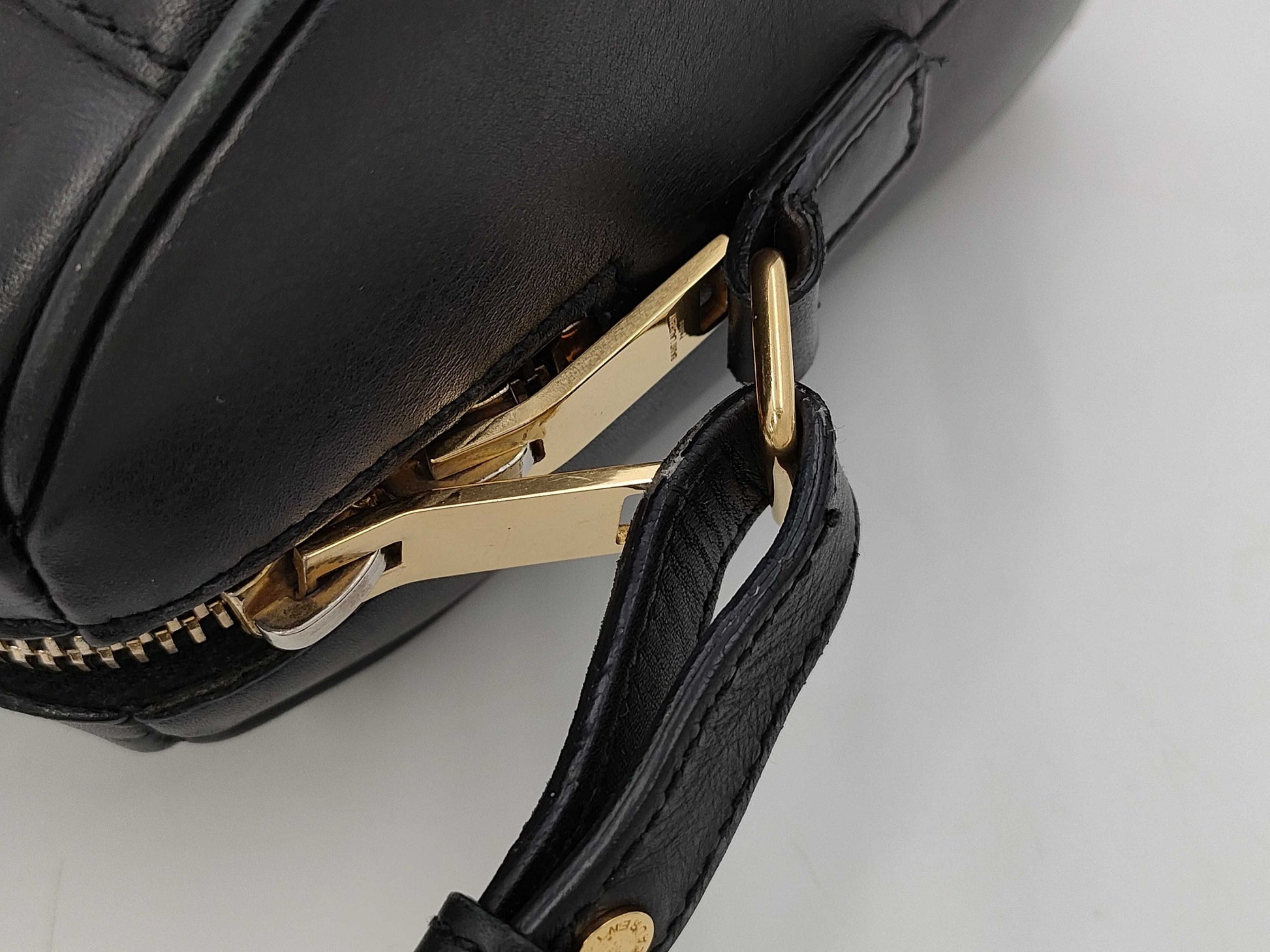 SAINT LAURENT Baby Duffle Bag Black Handbag