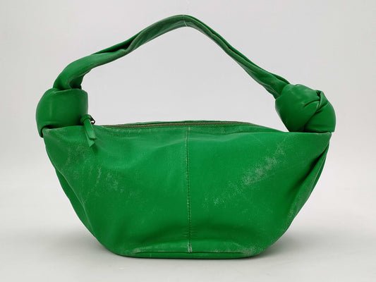 BOTTEGA VENETA Double Knot Mini Bag Green Handbag