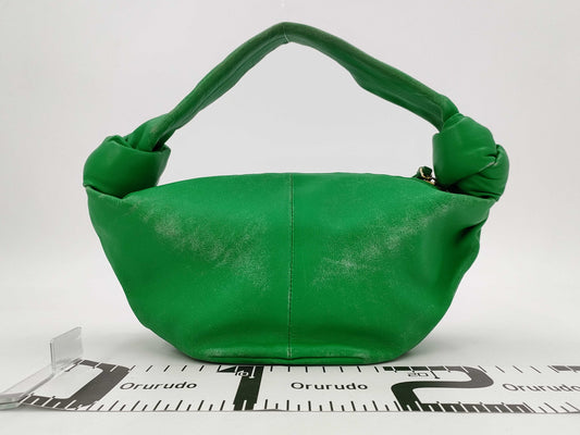BOTTEGA VENETA Double Knot Mini Bag Green Handbag