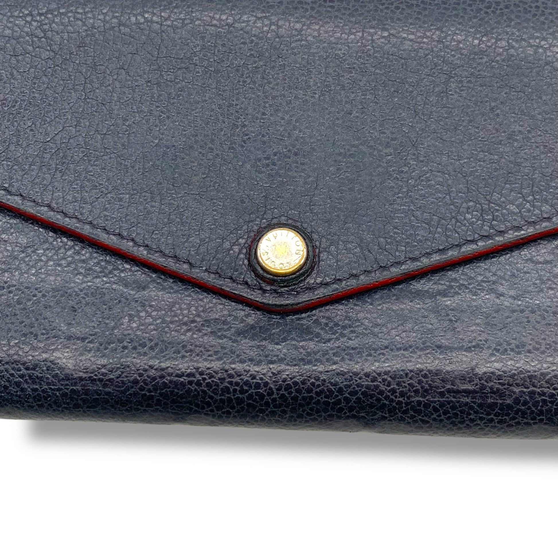 Louis Vuitton LOUIS VUITTON Long Wallet Monogram Amplant Porte Feuille Sara