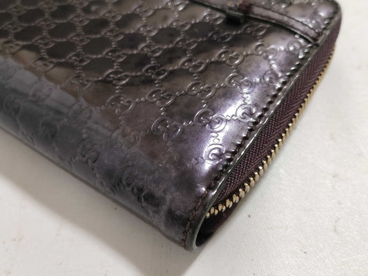 GUCCI Gucci wallet purple