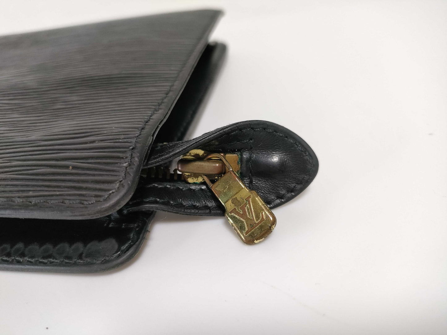 (10320_0195) LOUIS VUITTON Epi Pochette Homme M52522 SR0989 Second Bag