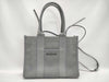 BALENCIAGA BALENCIAGA 671402 Hardware Small Tote Canvas Gray Strap Bag