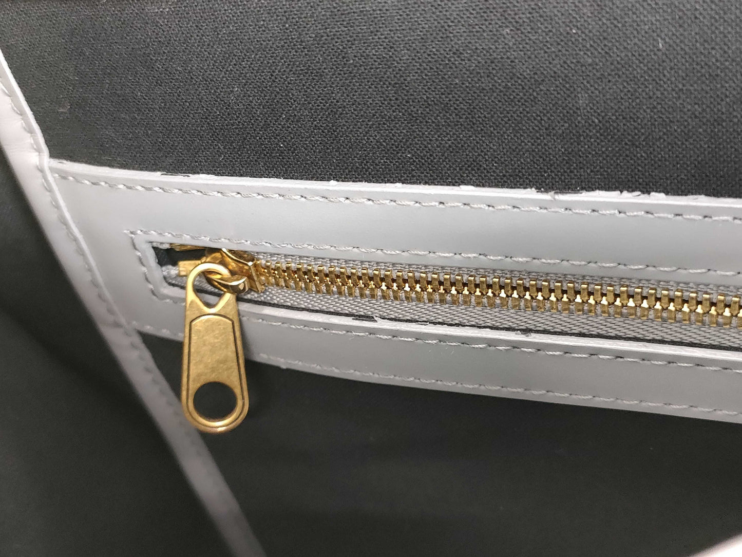 BALENCIAGA BALENCIAGA 671402 Hardware Small Tote Canvas Gray Strap Bag