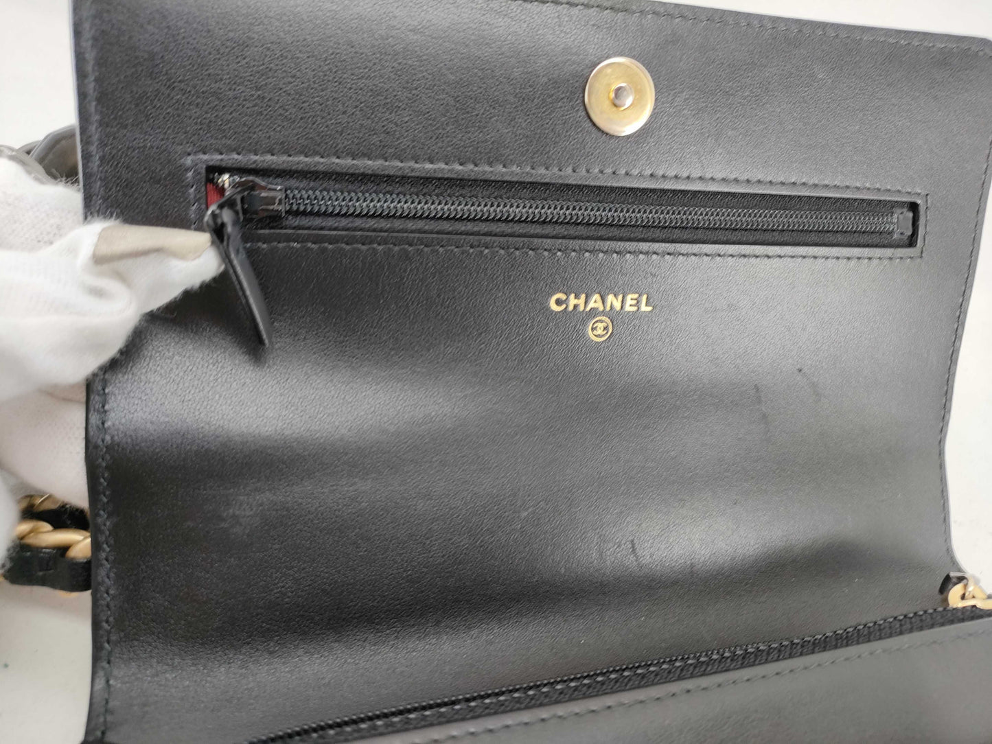 CHANEL CHANEL 19 Chain Wallet 29082946 Dust Bag, Guarantee Shoulder Bag
