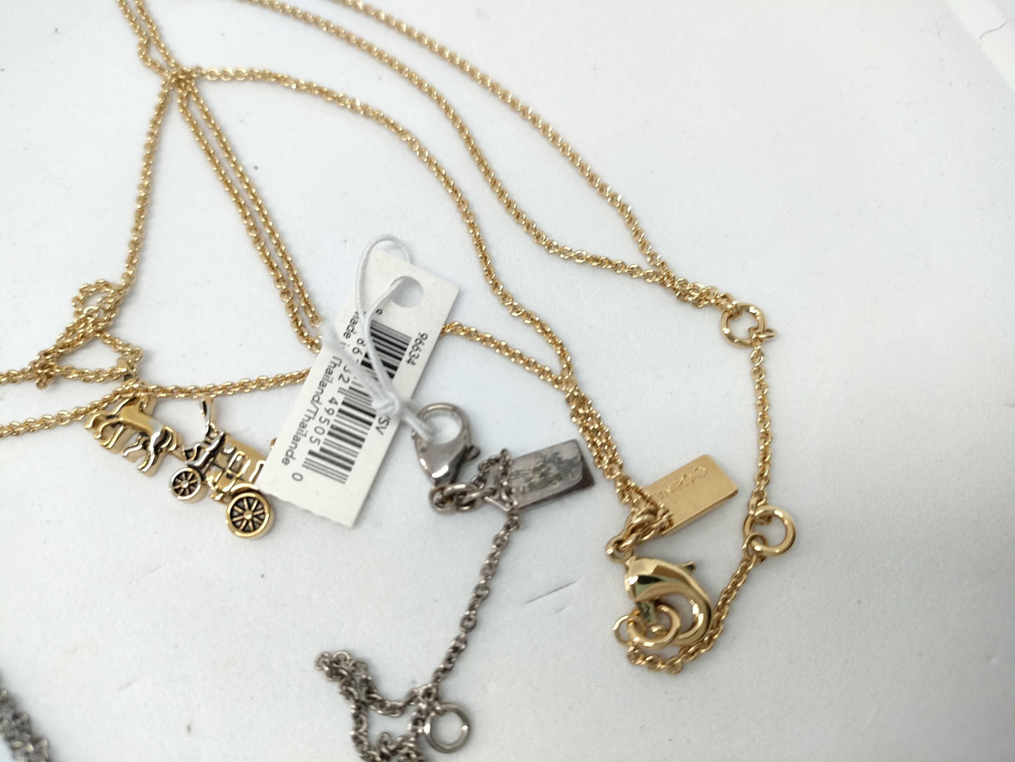 COACH Necklace and Earrings 3-Piece Set Accessories Collection Accessories Collection