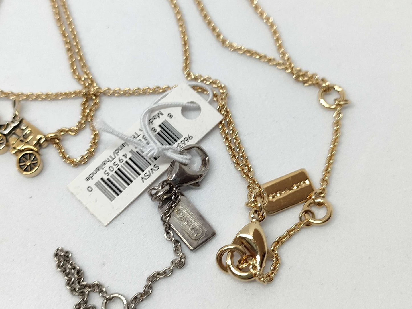 COACH Necklace and Earrings 3-Piece Set Accessories Collection Accessories Collection